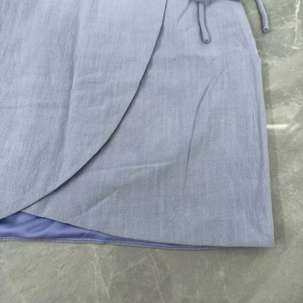 Women’s Altar’d State Wrap Side Tie Mini Skirt Small - Picture 5 of 16